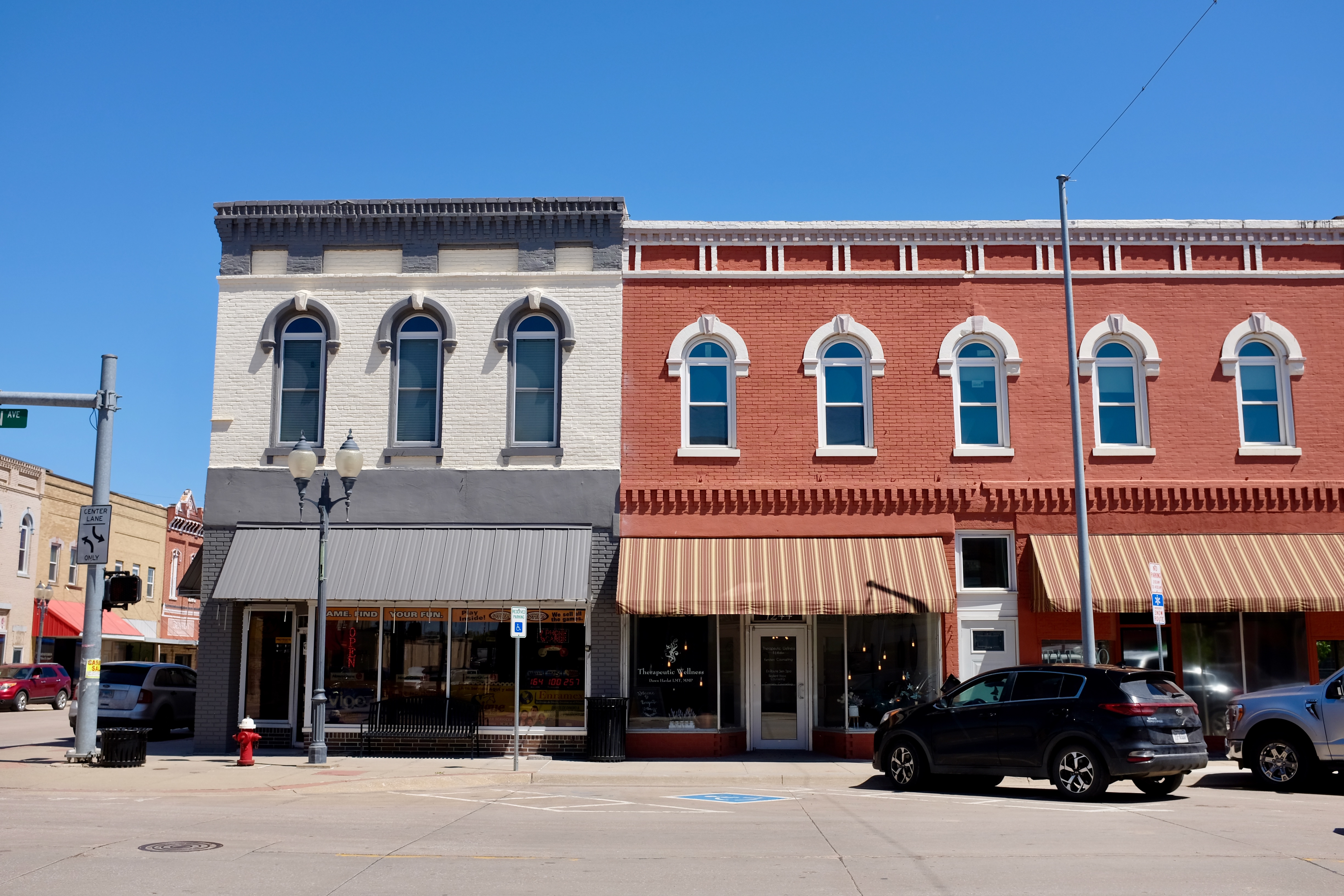 Southeast corner of 13th Street and Main Avenue in Crete, Nebraska